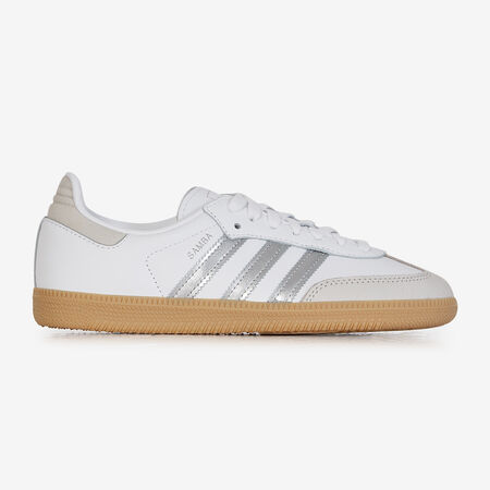ADIDAS ORIGINALS samba SAMBA OG WIT/ZILVER DAMES