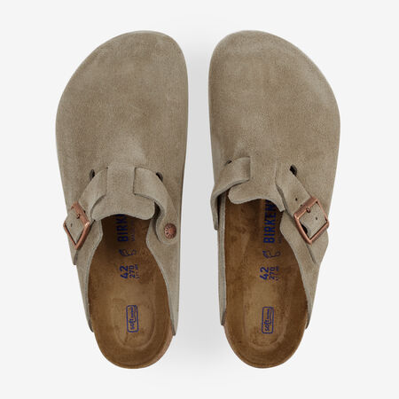 BIRKENSTOCK boston BOSTON SUEDE TAUPE TAUPE HEREN