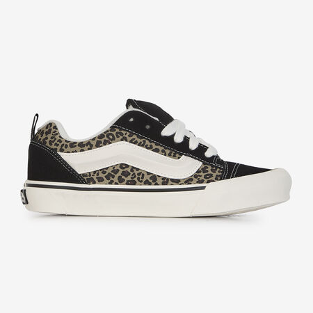 VANS KNU SKOOL CHEETAH NOIR/MARRON DAMES