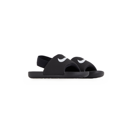 NIKE kawa slide KAWA SLIDE EL ZWART/WIT JUNIOR