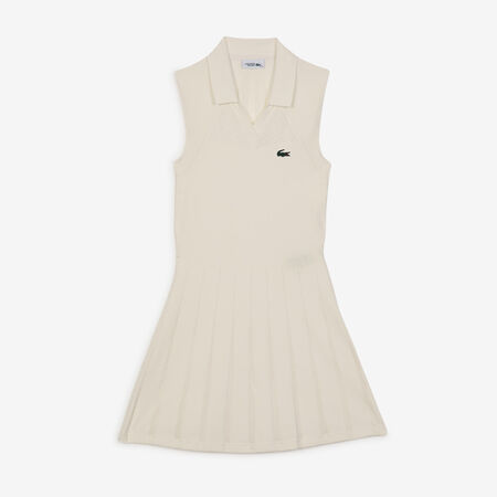 LACOSTE DRESS TENNIS ECRU DAMES
