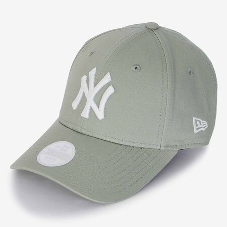 NEW ERA 9FORTY WOMEN NY METALLIC LOGO VERT/BLANC FEMME
