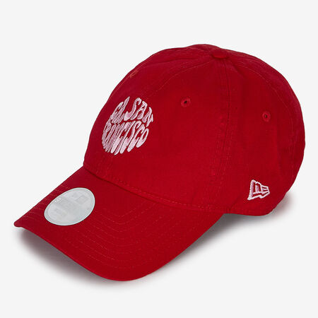 NEW ERA 9TWENTY WOMEN SAN FRANCISCO WASHED ROUGE HOMME