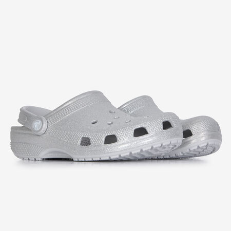 CROCS CLASSIC CLOG ARGENT DAMES