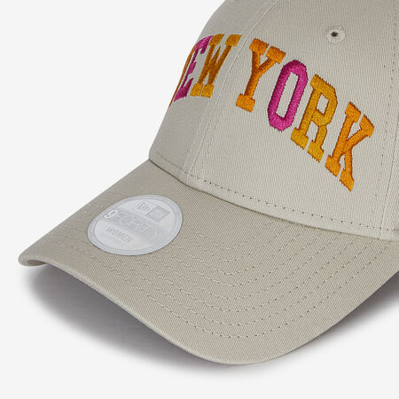 NEW ERA 9FORTY WOMEN NY BEIGE HOMME
