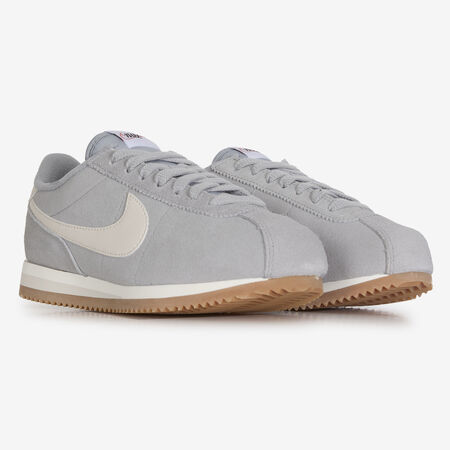NIKE CORTEZ SUEDE GRIS FEMME