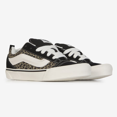 VANS KNU SKOOL CHEETAH NOIR/MARRON DAMES