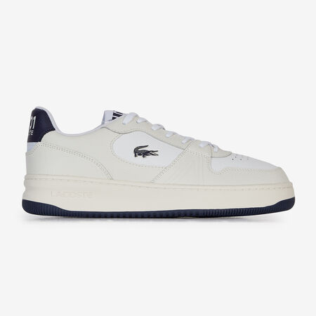 LACOSTE l00 L001 SET WIT/MARINEBLAUW HEREN