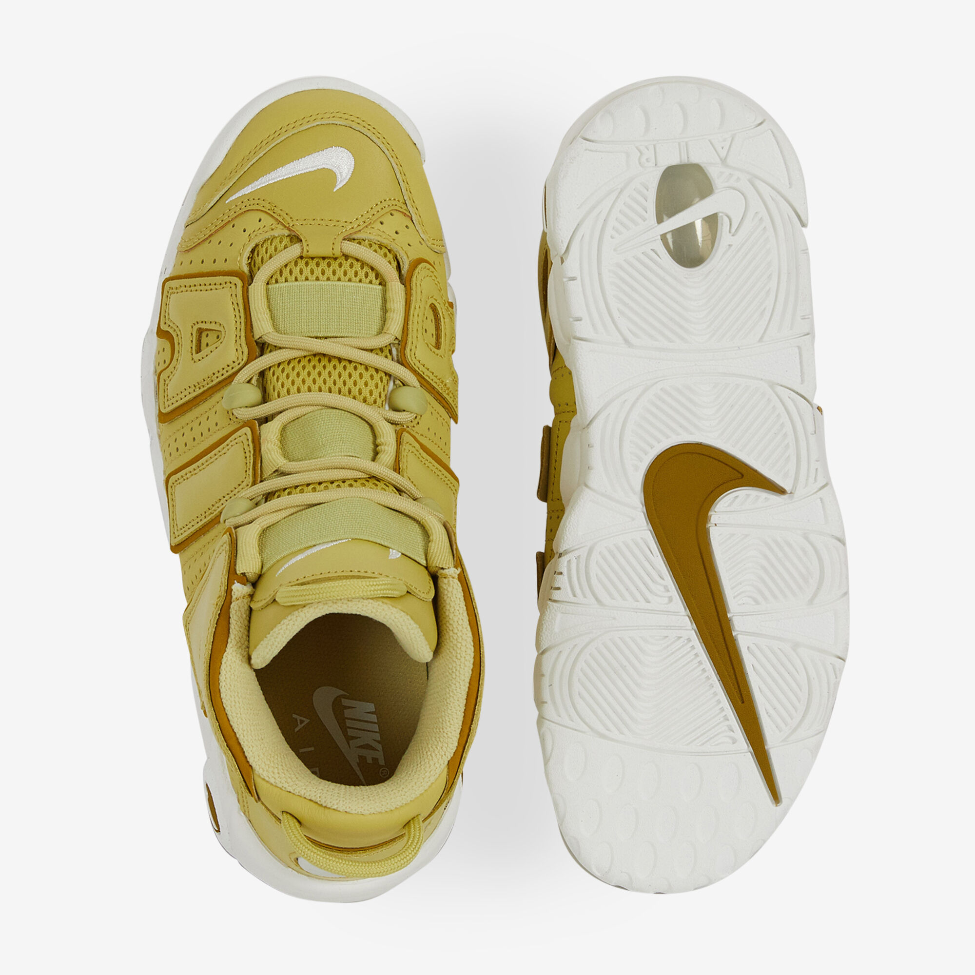 Nike uptempo top 96 femme jaune