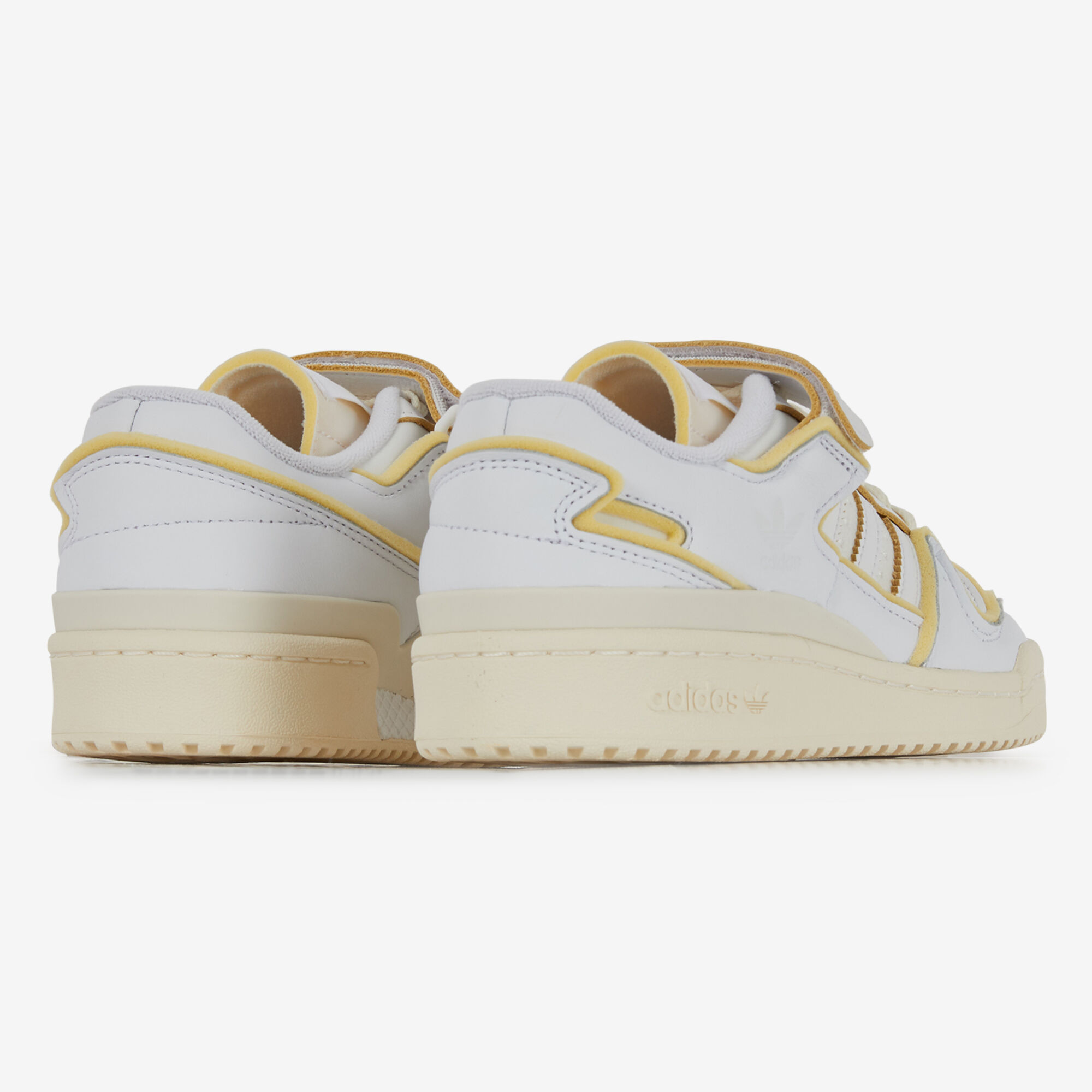 ADIDAS ORIGINALS FORUM 84 LOW WIT GEEL SNEAKERS DAMES Courir.be