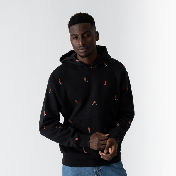 Mens Pornografie Maxim JORDAN HOODIE AOP JUMPMAN ZWART - TRUI HEREN | Courir.be