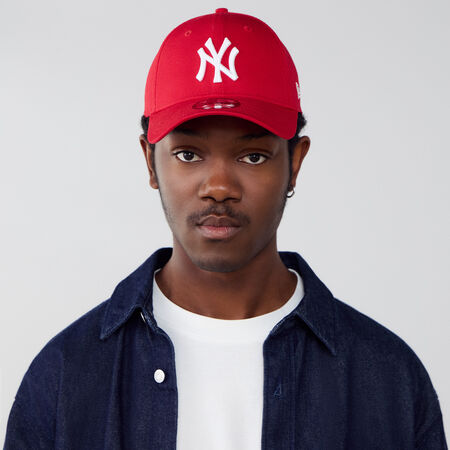 NEW ERA 9FORTY NY YANKEES ROUGE/BLANC HEREN