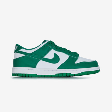 DUNK LOW : BLANC/VERT