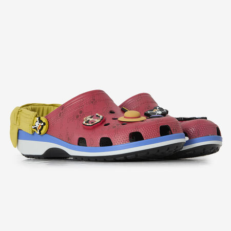 CROCS CLASSIC CLOG X ONE PIECE LUFFY ROUGE HOMME