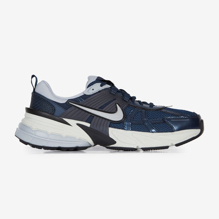 NIKE V2K RUN MARINEBLAUW/AZILVER HEREN