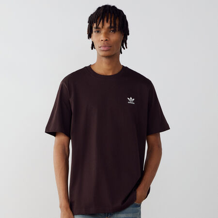 ADIDAS ORIGINALS TEE SHIRT ESSENTIAL MARRON HOMME