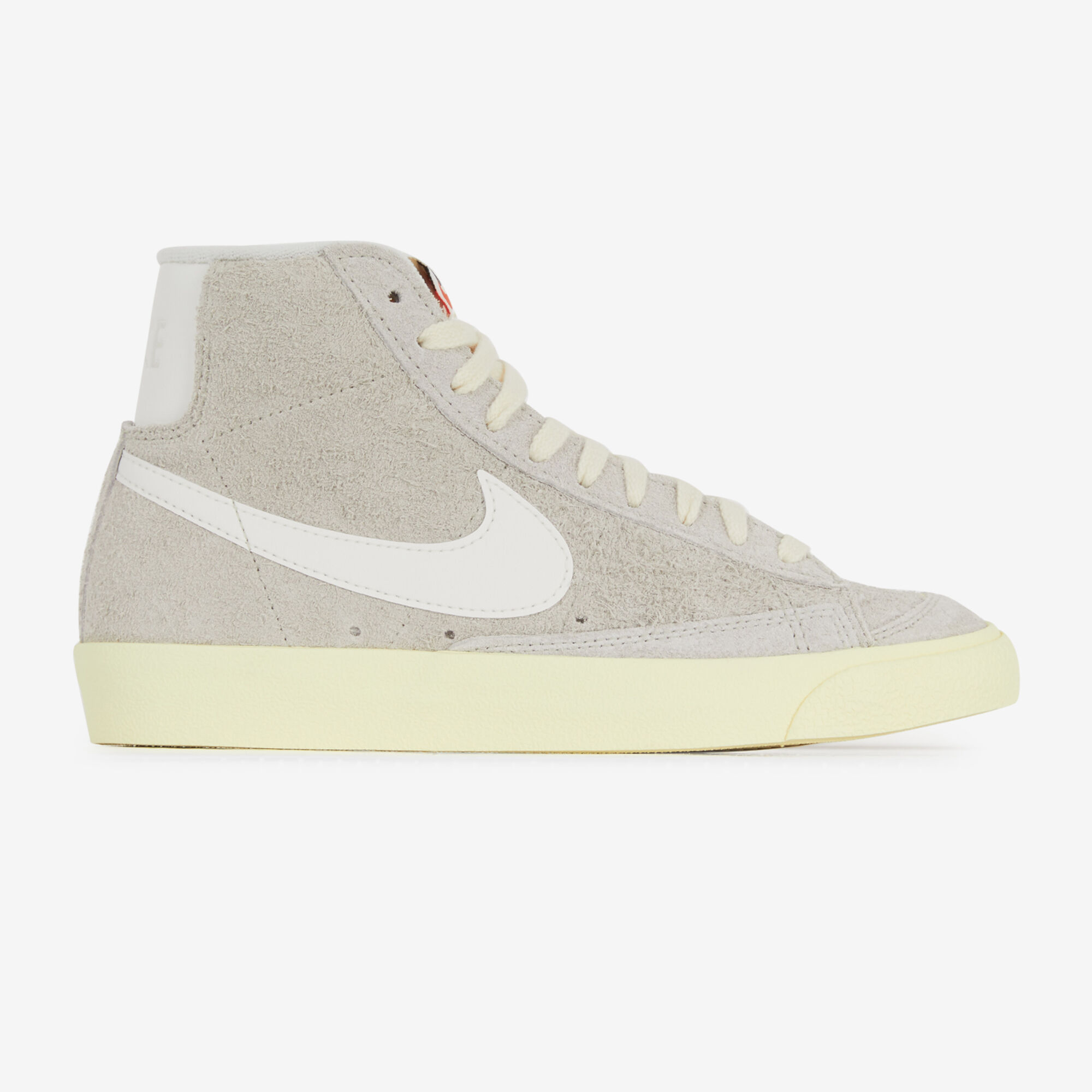 Nike blazer mid vintage femme jaune sale