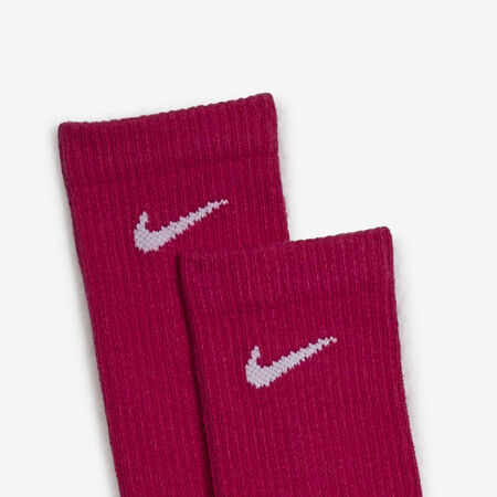 NIKE CHAUSSETTES X3 CREW EVERYDAY ROSE HEREN