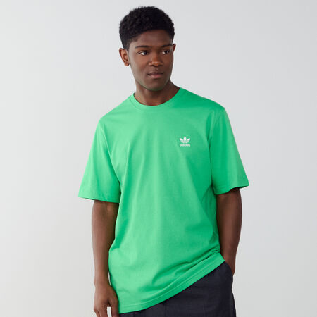 ADIDAS ORIGINALS TEE SHIRT ESSENTIAL GROEN/WIT HEREN
