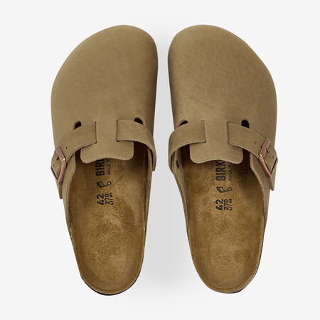 BOSTON LEATHER TABACCO BROWN : GRIJS
