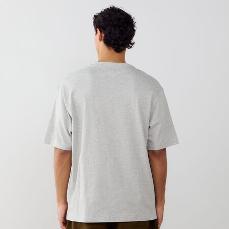 JORDAN TEE SHIRT JUMPMAN GRIS/BLANC HEREN