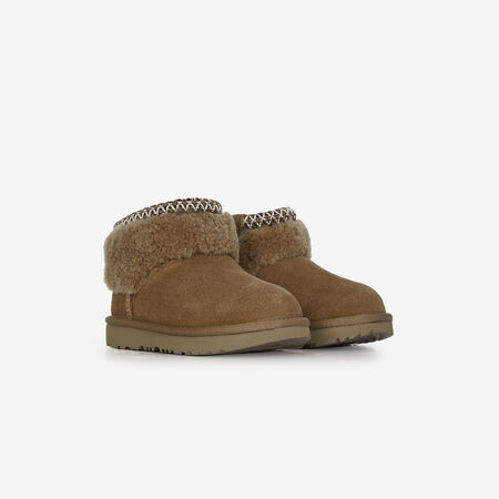 UGG classic mini CLASSIC ULTRA MINI MAXI CURLY MARRON BABY