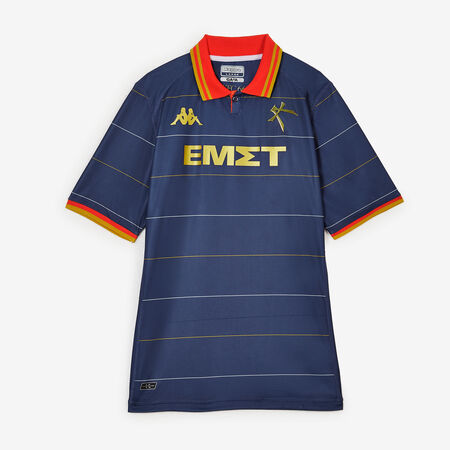 KAPPA MAILLOT KOMBAT 2024 HOME KALLITHEA BLAUW/ROOD HEREN