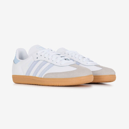 ADIDAS ORIGINALS samba SAMBA OG BLANC/BLEU JUNIOR