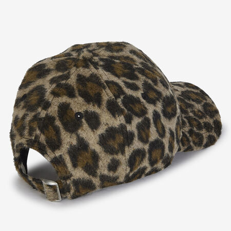 NEW ERA 9FORTY WOMEN NY LEO AOP MARRON/BEIGE DAMES