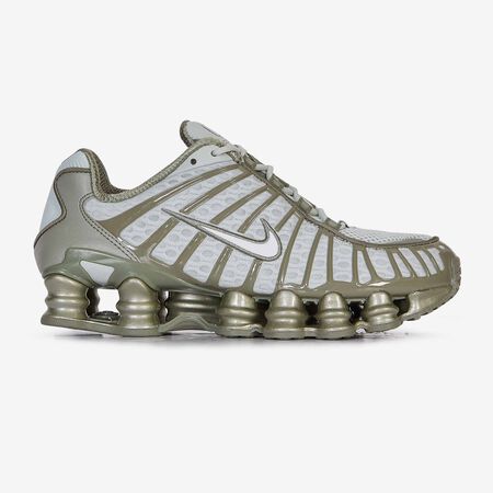 NIKE shox SHOX TL VERT OLIVE/GRIS FEMME
