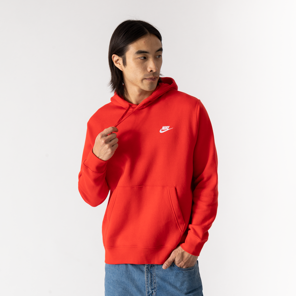 hoodie nike homme rouge