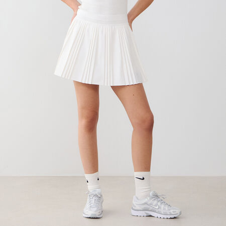 NIKE SKIRT PLEATED ADVANTAGE BLANC DAMES