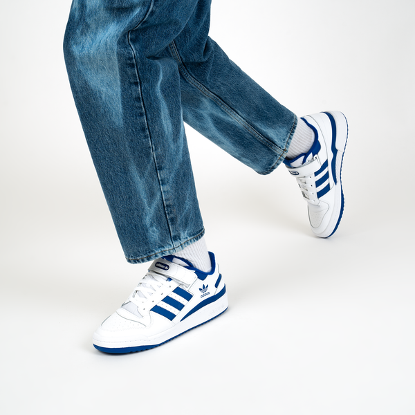 Adidas forum lo heren blauw Clearance