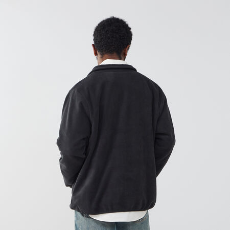 NIKE JACKET HALF-ZIP POLAR NOIR HOMME