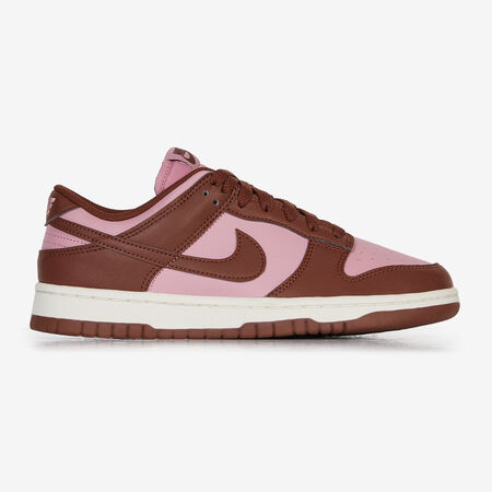 NIKE dunk DUNK LOW MARRON/ROSE FEMME