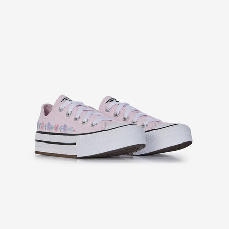 CONVERSE CHUCK TAYLOR ALL STAR EVA LIFT OX FLORAL ROSE KIND