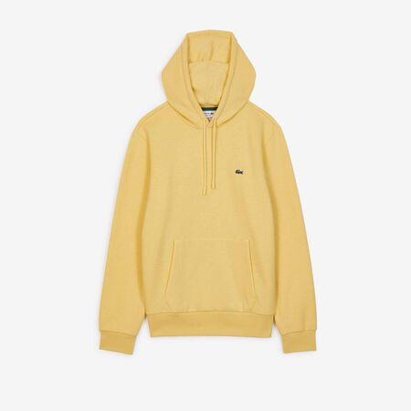 LACOSTE HOODIE CLASSIC LOGO JAUNE HOMME