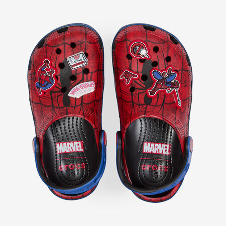 CROCS CLASSIC CLOG SPIDERMAN ROUGE/BLEU CADET