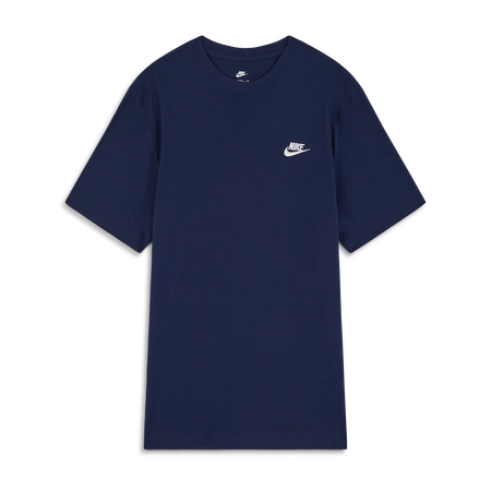 NIKE TEE SHIRT CLUB MARINEBLAUW/WIT HEREN
