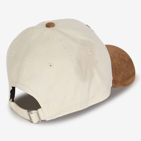 NEW ERA 9FORTY WOMEN NY FAUX SUEDE BEIGE/MARRON DAMES