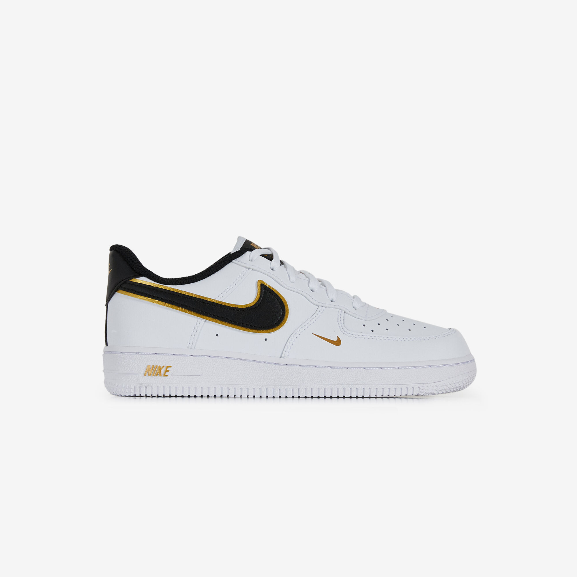 Nike air force zwart goud outlet