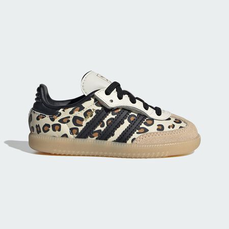 ADIDAS ORIGINALS samba SAMBA OG EL LEOPARD BEIGE/NOIR BABY