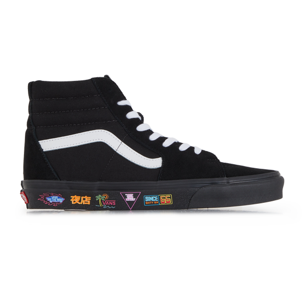 vans noir courir
