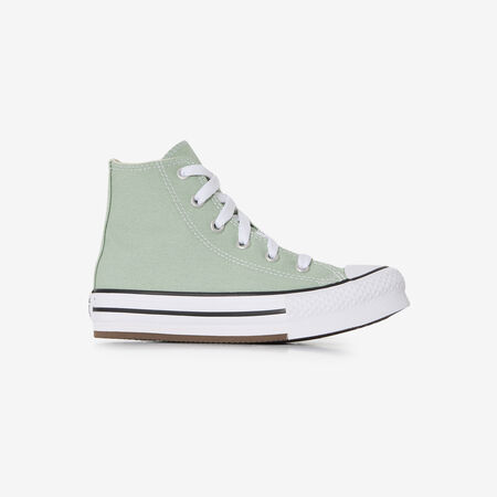 CONVERSE chuck taylor all star CHUCK TAYLOR EVA LIFT HI VERT/BLANC CADET
