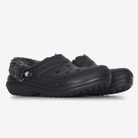 CROCS FLEECE LINED CLOG NOIR DAMES