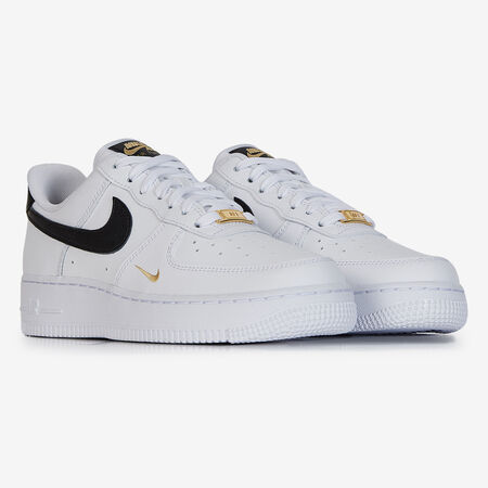 NIKE air force 1 AIR FORCE 1 LOW MINI SWOOSH BLANC/NOIR FEMME