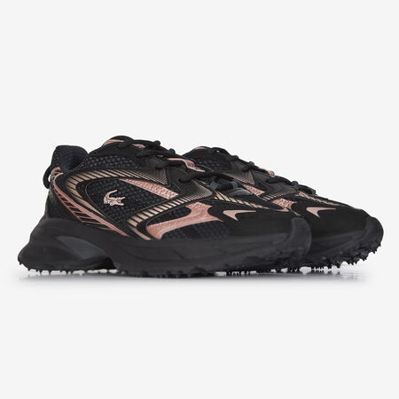 LACOSTE L003 NEO SHOT NOIR/ROSE DAMES