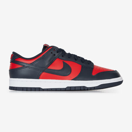 DUNK LOW : NOIR/ROUGE
