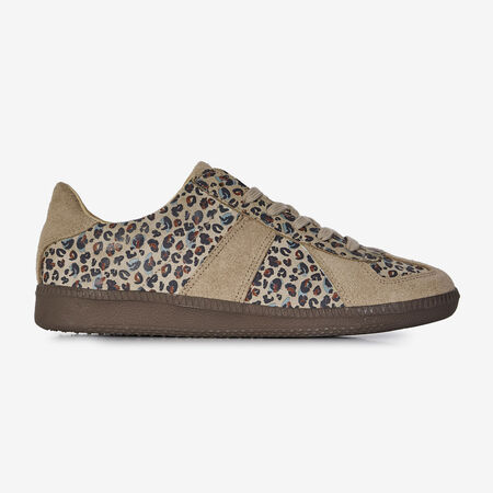 AIGLE EURO TRAINER LEOPARD BRUIN/BEIGE DAMES