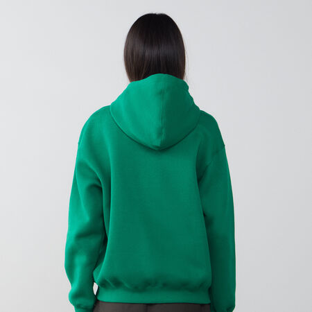 JORDAN HOODIE OVERSIZE BROOKLYN VERT/BLANC FEMME
